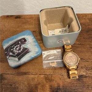 Fossil Rose gold women’s watch